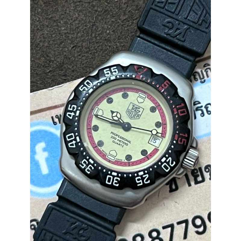 ขายนาฬิกา f1 รุ่นแรก vintage Tag Heuer Formula 1 Classic Lady size 1990’s swiss quartz