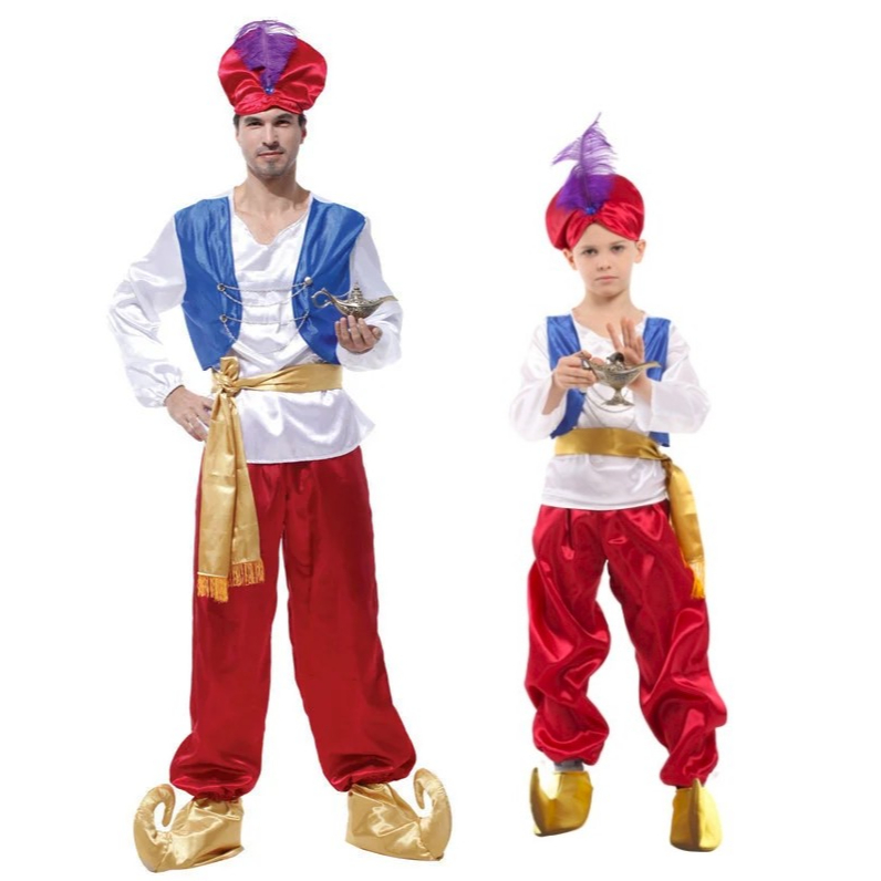 ชุด แฟนซี อะลาดิน อาลาดิน  ชุดแฟนซี ฮาโลวีน Aladdin Prince Fancy Costume for Halloween Party