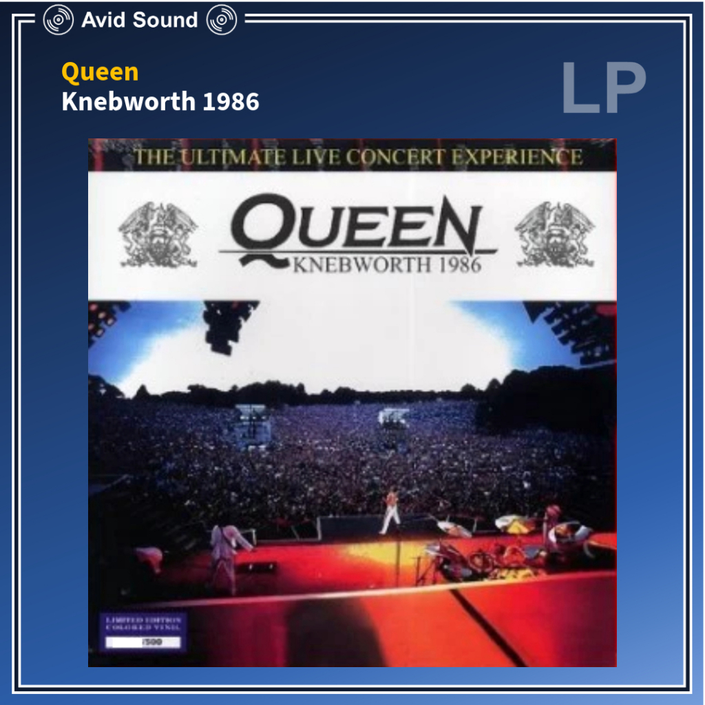 [ ออก E-Tax ได้ ] แผ่นเสียง Queen Knebworth 1986 ใหม่ ซีล Vinyl LP