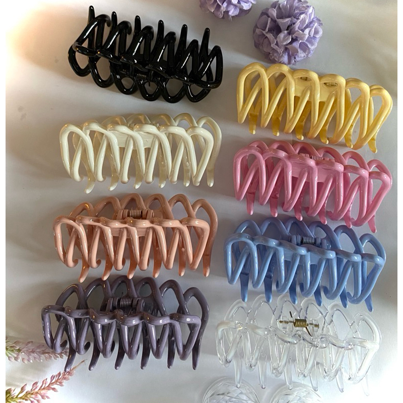 กิ๊บหนีบผมเกาหลี 10 cm นำเข้าจากเกาหลีของแท้ Made in Korea คุณภาพเยี่ยม ไซค์ใหญ่ ทนทาน หนีบง่าย ใช้ดี