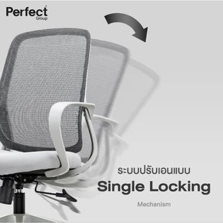 Perfect CIRCLE เก้าอี้ทำงานเพื่อสุขภาพ รุ่น 6242 ปรับระดับได้ เก้าอี้เพื่อสุขภาพ เก้าอี้คอม