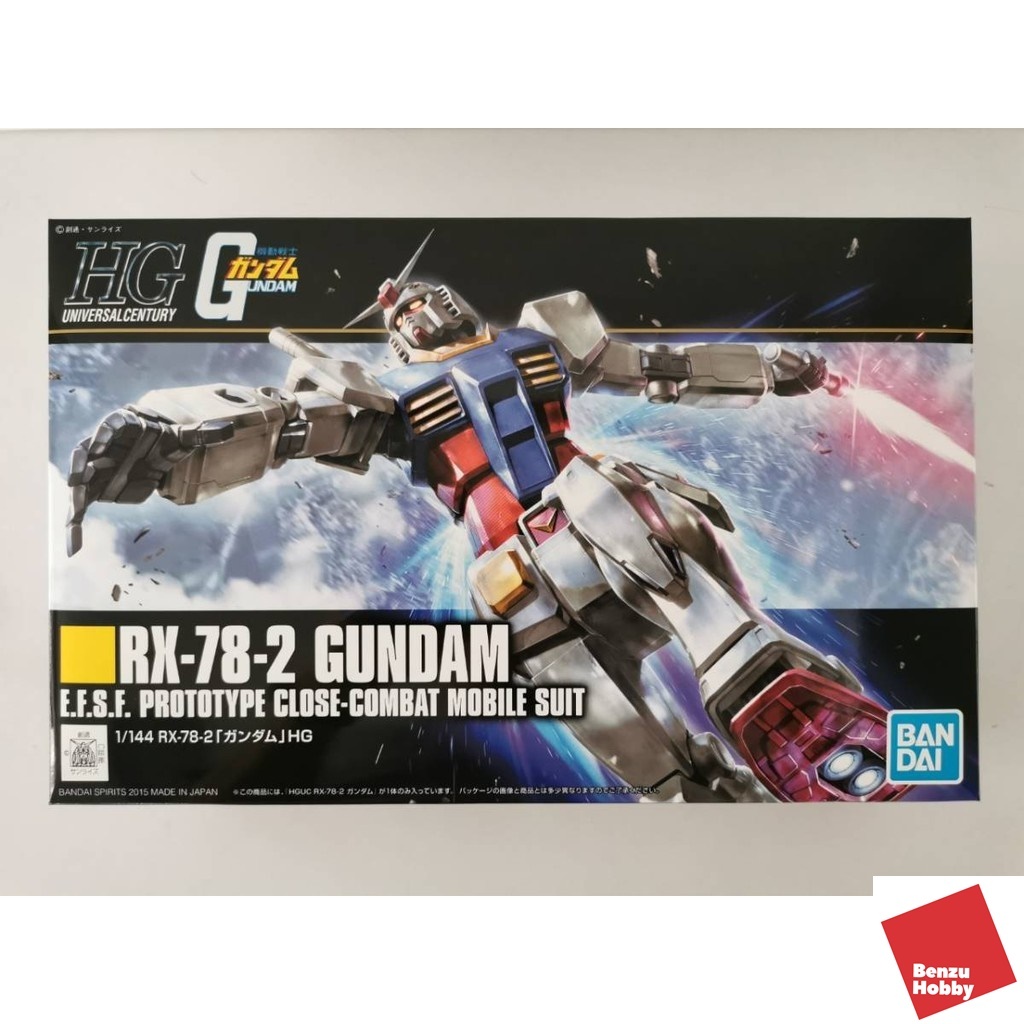 **พร้อมส่ง** HG 1/144 RX-78-2 Gundam revive HGUC 1200y 4573102574039