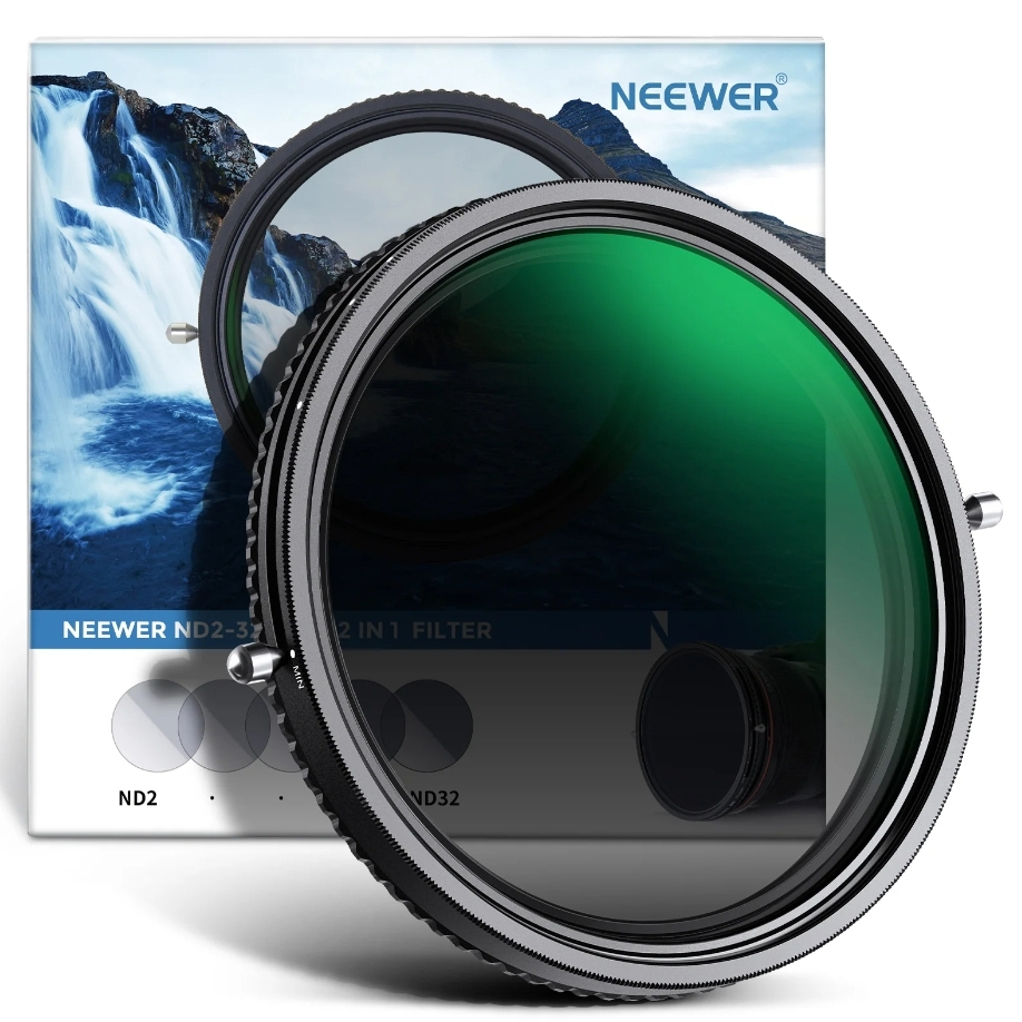 NEEWER MRC ADJUSTABLE HD ND FILTER ND2-ND32&CPL