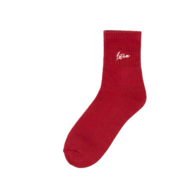 พร้อมส่ง Astro Stuffs:  แบ่งขาย ของแท้100% ถุงเท้าสีแดง 1คู่ ไม่เสียค่าส่งค่ะ