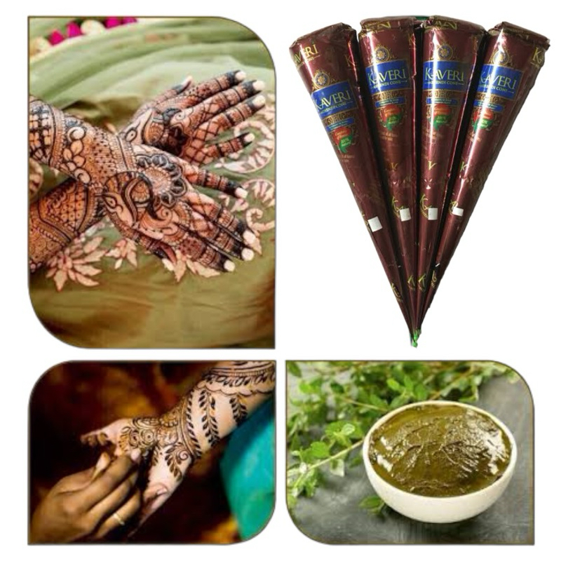 Henna Body Paint Natural Brown henna# เฮนน่าใช้กับแฟชั่น โชคดี เทศกาล โอกาส#สำหรับสวดมนต์