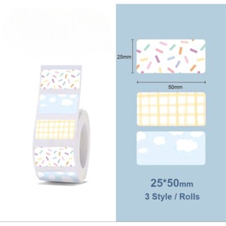 สติ๊กเกอร์กันน้ำ Niimbot (แจ้งข้อความทางแชทนะคะ)