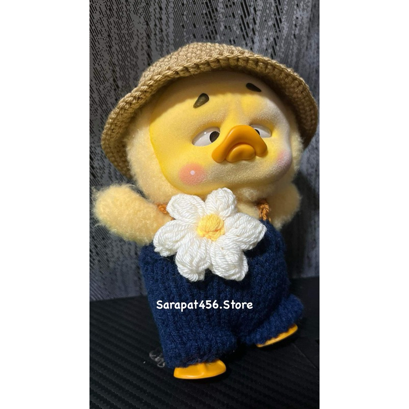 ***พร้อมส่ง Upset duck ชุดตุ๊กตาน้องเป็ด เป็ดหน้าบึ้ง ชุดขาวสวนน้องเป็ด