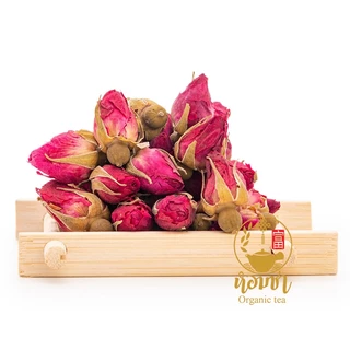 ชากุหลาบ ปลอดสาร กุหลาบอบแห้ง กุหลาบผิงหยิน Pingyin Rose Tea