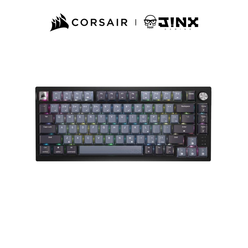 Corsair K65 Plus Wireless (ภาษาอังกฤษ) คีย์บอร์ดเกมส์มิ่งไร้สาย - ประกันศูนย์ 2 ปี