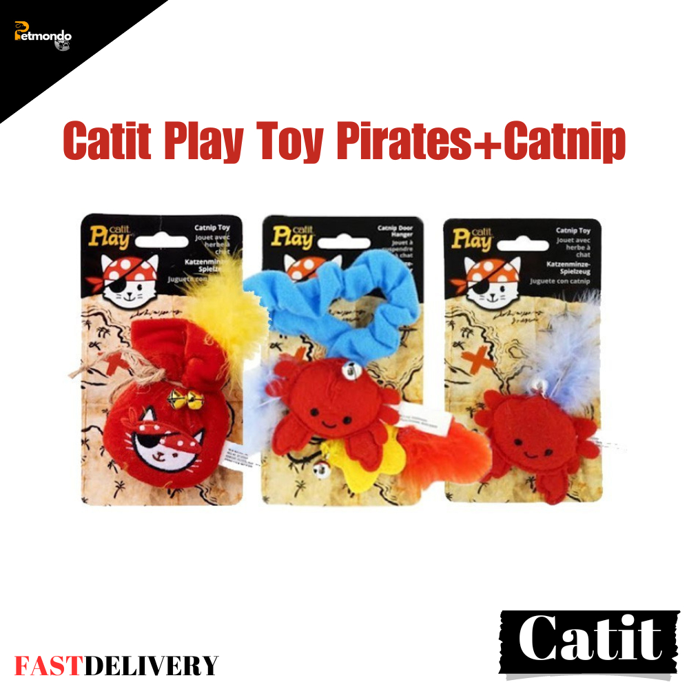 ของเล่นสำหรับแมว Catit Play Toy Pirates+Catnip