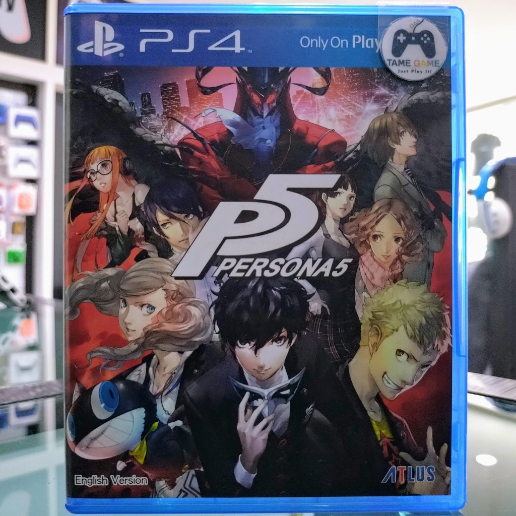 (ภาษาอังกฤษ) มือ2 Persona 5 PS4 มือสอง (เล่นกับ PS5 ได้ P5 Persona5)
