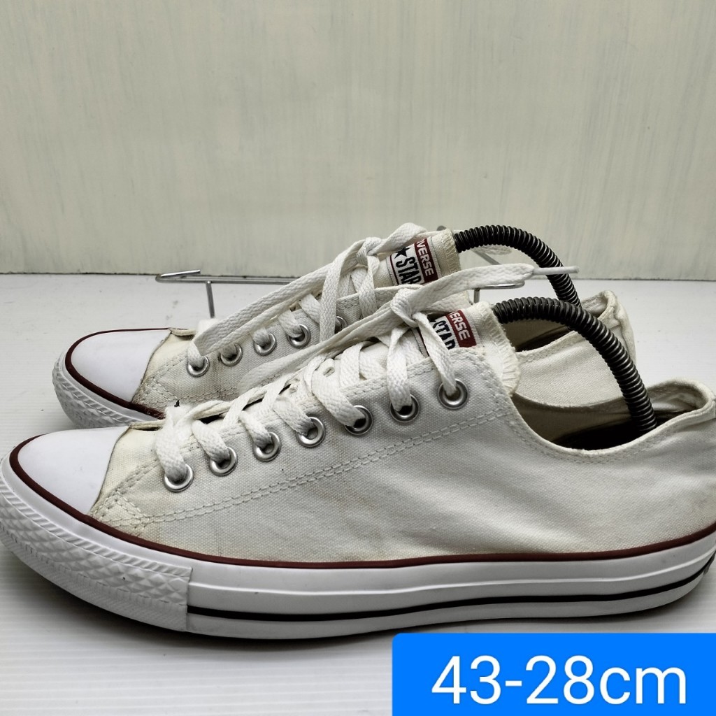 รองเท้าผ้าใบมือสอง converse chuck taylor all star 70 ox white size 43 -28 cm