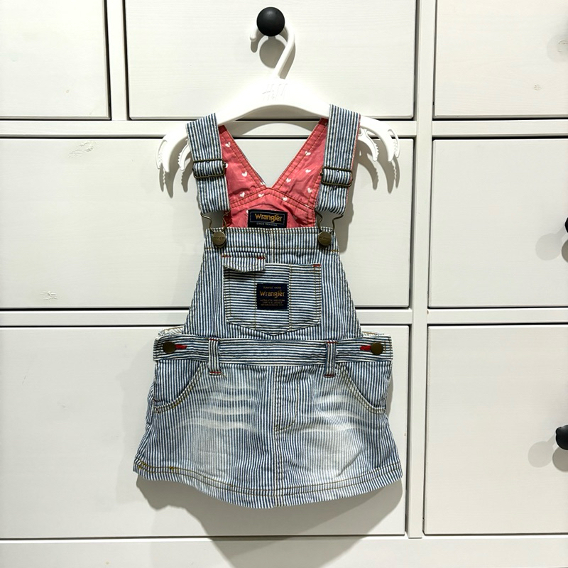 (มือสอง) เอี๊ยมยีนส์ Wrangler : size 90