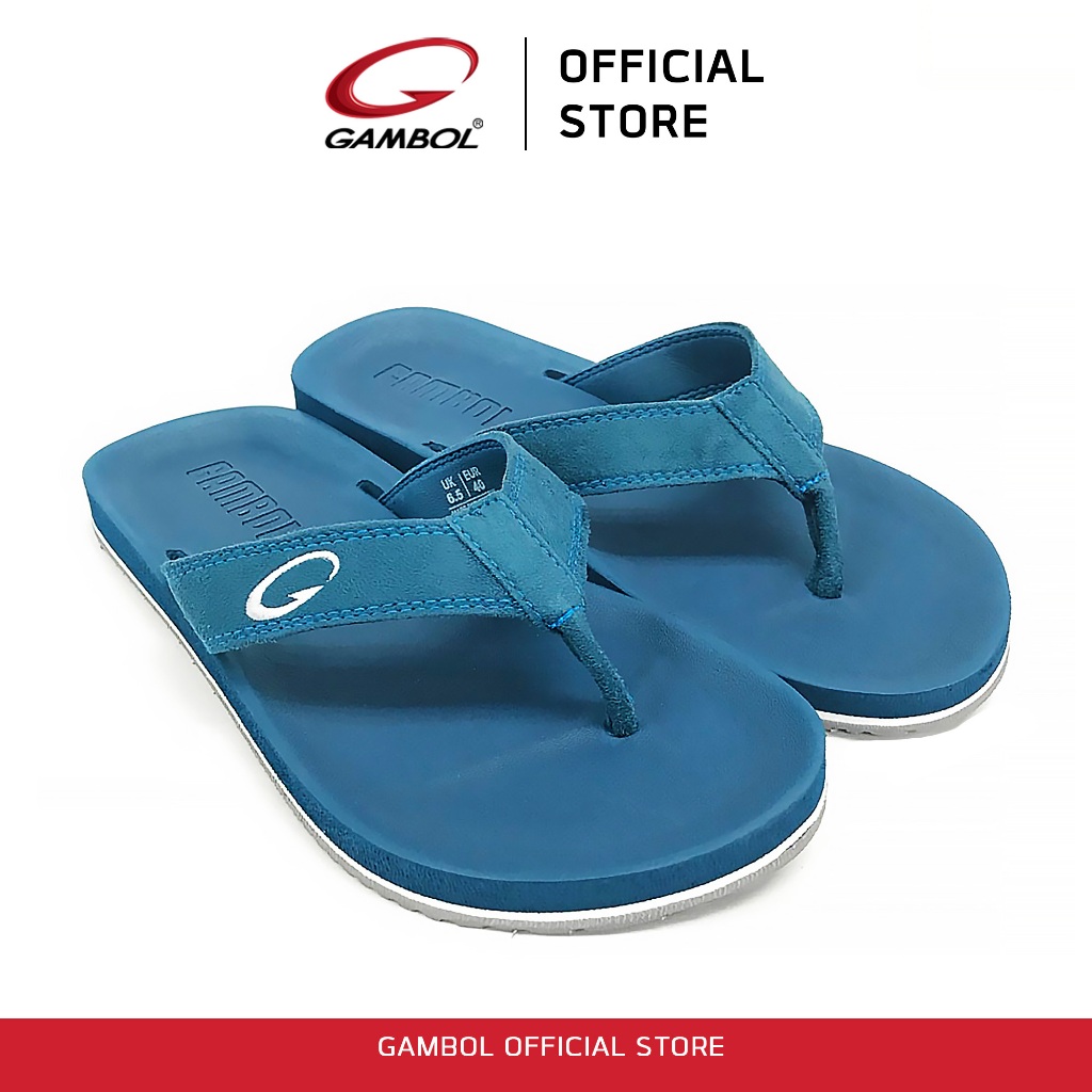 GAMBOL แกมโบล COZY รองเท้าแตะหนีบชายหญิง (โทนสว่าง) รุ่น GM11220 / GW11220 Size 36-46