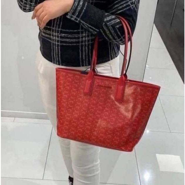 MICHAEL KORS 35H1T2JT2C MICHARL KORS JODIE MEDIUM LOGO TOTE BAG กระเป๋าโททใบใหญ่ถือหิ้วคล้องแขนสะพายไหล่MK