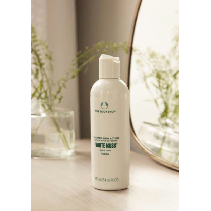 The Body Shop White Musk SCENTED Body Lotion 250ml (vegan)