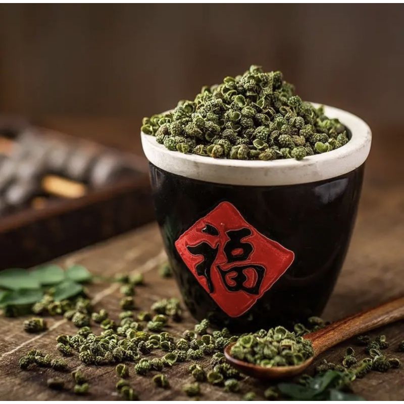 เมล็ดฮาวาเจียว เกรดนำเข้า（红花椒 青花椒）50g หอมเผ็ดชาลิ้น สินค้าพร้อมส่ง