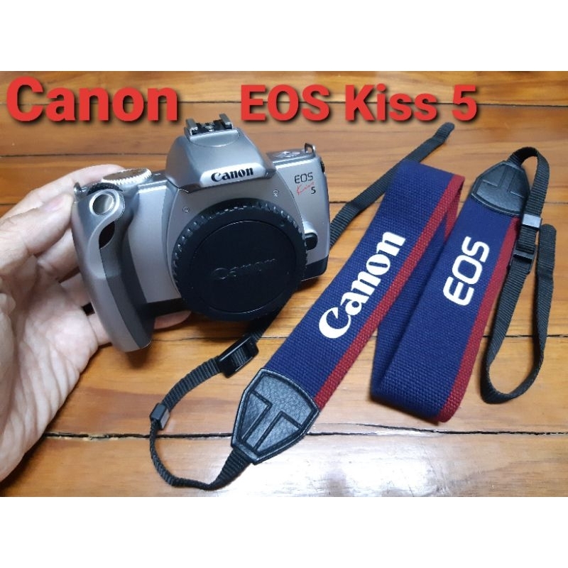 Canon EOS Kiss 5 (300V , Rebel Ti) สภาพภายนอกมีรอย ภายในห้องฟิล์ม/ม่านชัตเตอร์สภาพใหม่