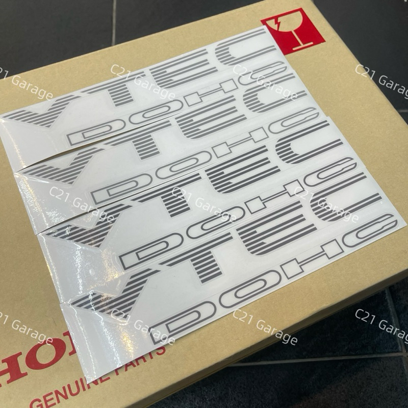 สติกเกอร์แต่ง Civic  Eg 3door 3ดอ Vtec Dohc เหมือนของแท้ 💯% งานสกรีน m3 เคลือบUV