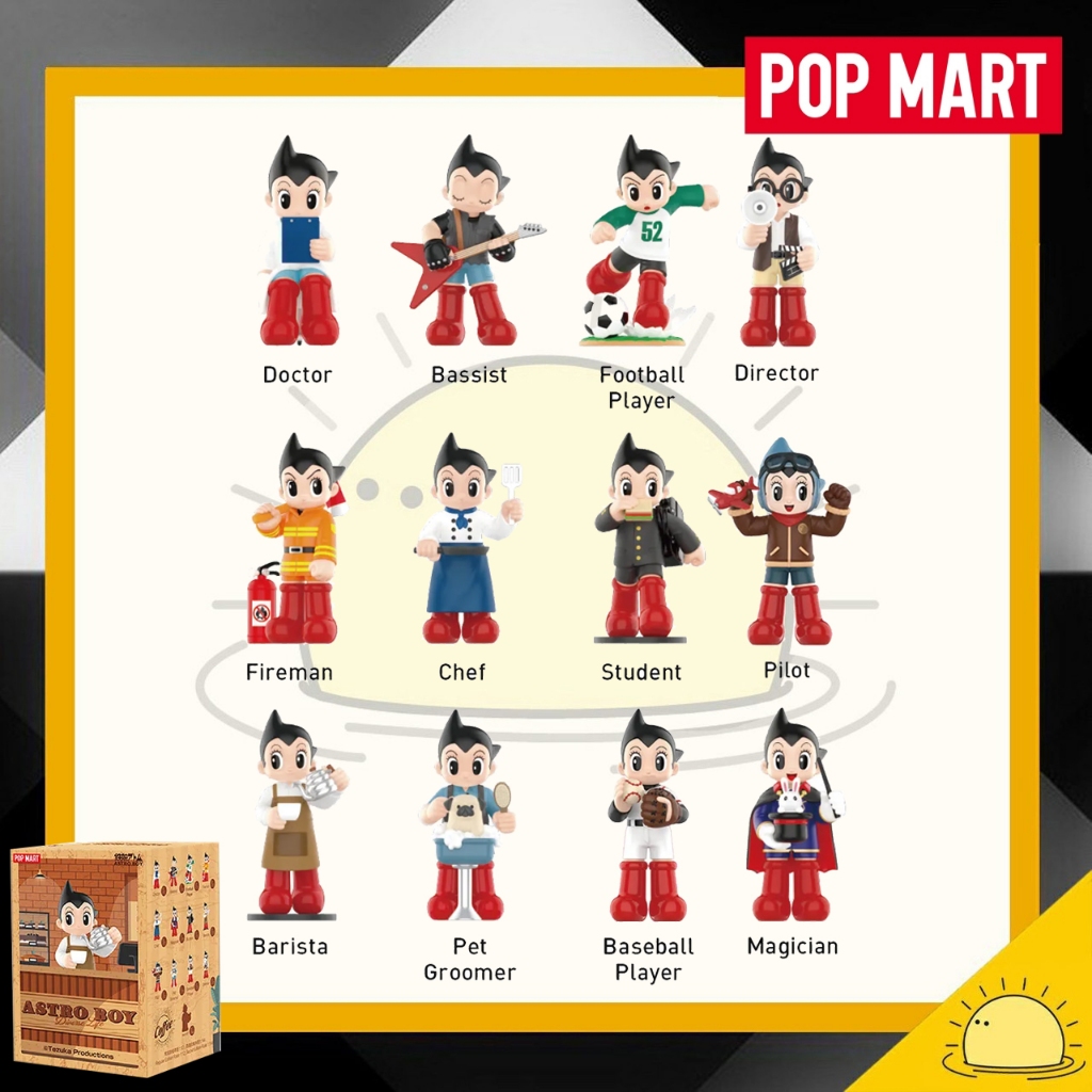 POP MART Astro Boy Diverse Life Series Figures blind box