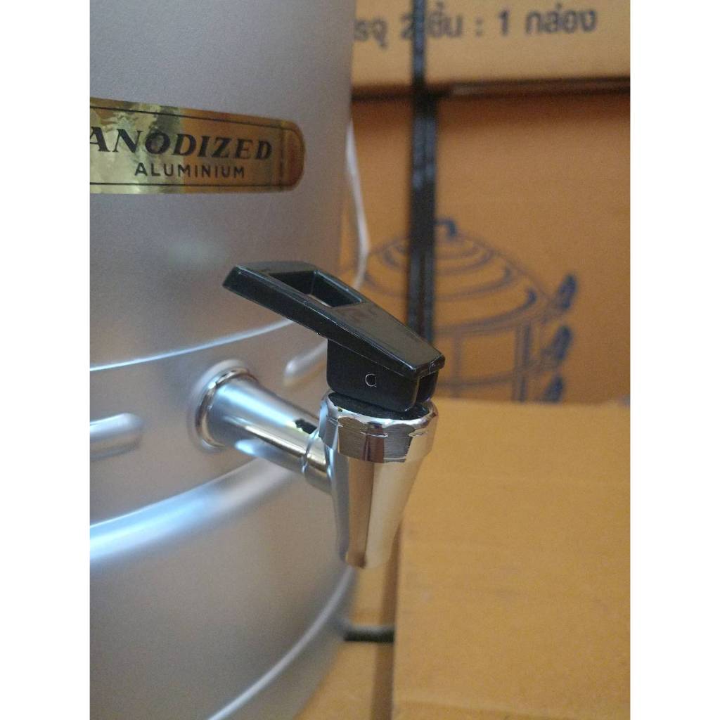 Crocodile Cookware คูลเลอร์ มีก๊อก ตราจระเข้ (เลือกขนาดได้) ขนาด 26 - 36 ซม. ถังน้ำดื่ม ถังจุน้ำเย็น - รูปที่ 4