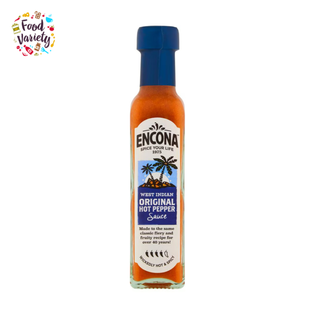 Encona Original Hot Pepper Sauce 142 ml เอนโคน่า ซอสพริกรสเผ็ดต้นตำรับ 142 มล.