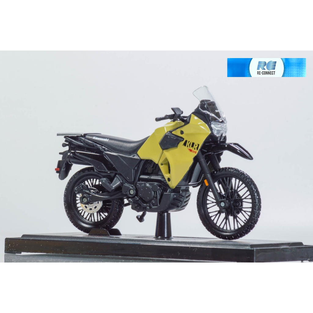 โมเดลรถมอเตอร์ไซค์ รถจักรยานยนต์ คาวาซากิ ของเล่น Maisto 1:18 Motorcycle Kawasaki KLR 650 Sport Adve