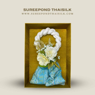 ❖ พวงมาลัยผ้าพันคอ ❖ พร้อมกล่องผ้าไหม ｜The Phuang Malai