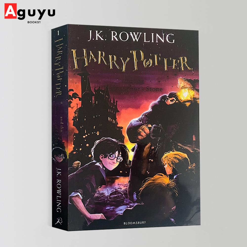 【หนังสือภาษาอังกฤษ】Harry Potter and Philosopher's Stone หนังสือพัฒนาตนเอง