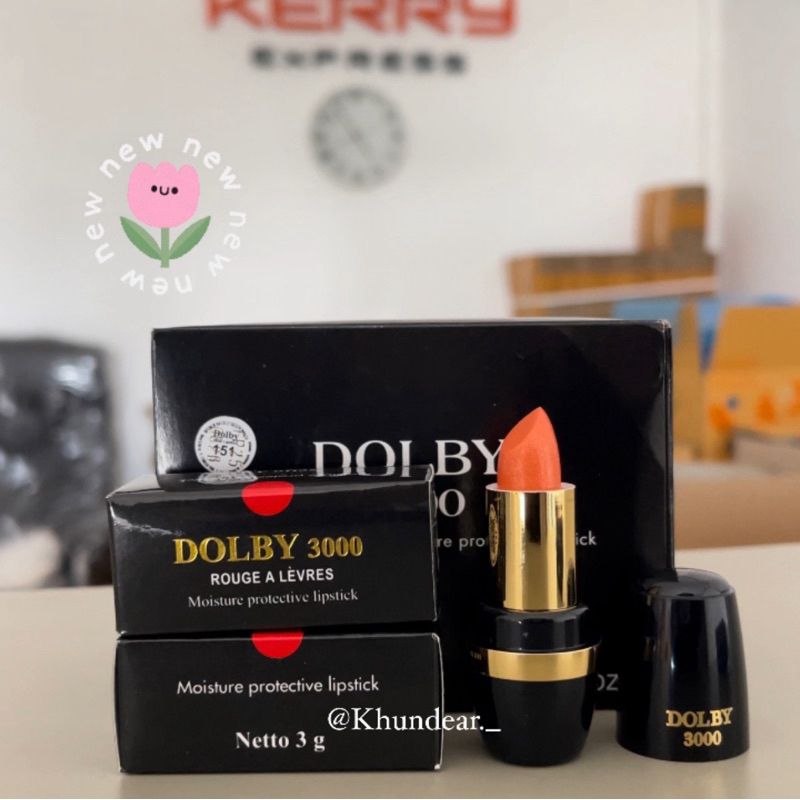 DOLBY Skiva 3000 รุ่น 151 ของแท้ 100% ลิปสมุนไพร ลิปรากไม้อินโด ลิปมัน เปลี่ยนสี ติดทนนาน บางเบา ไม่ติดหลอด