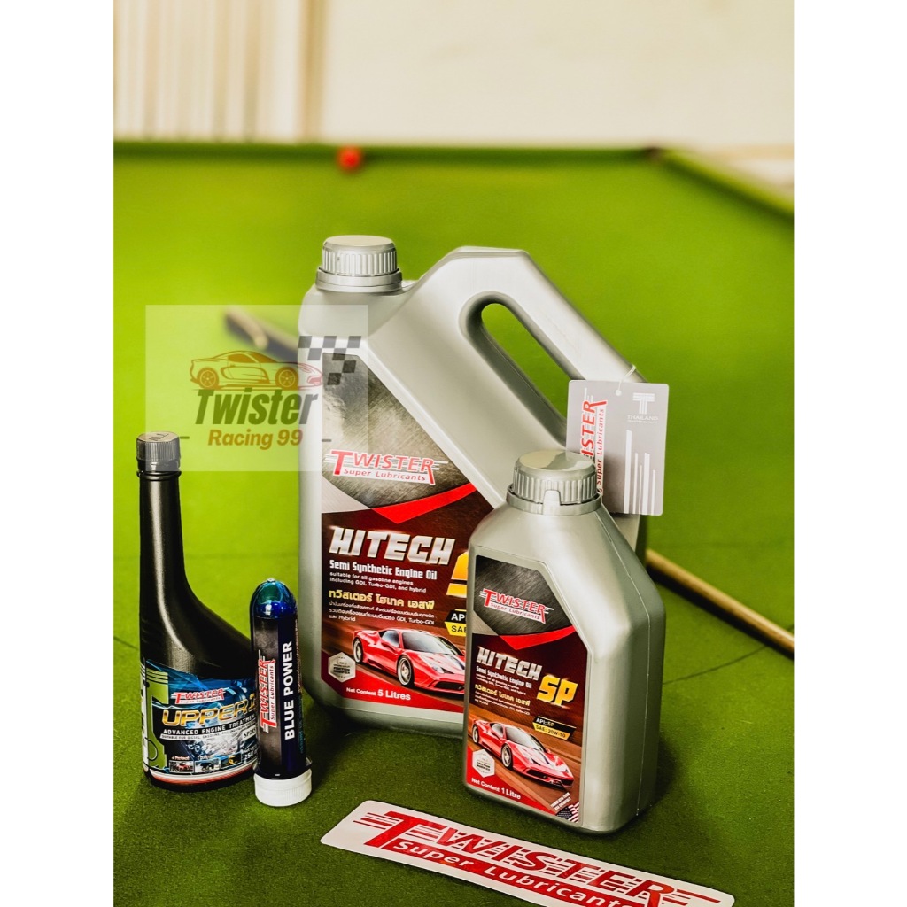 น้ำมันเครื่อง twister HITECH SP 20w-50 diesel น้ำมันเครื่องกึ่งสังเคราะห์ เบนซิน