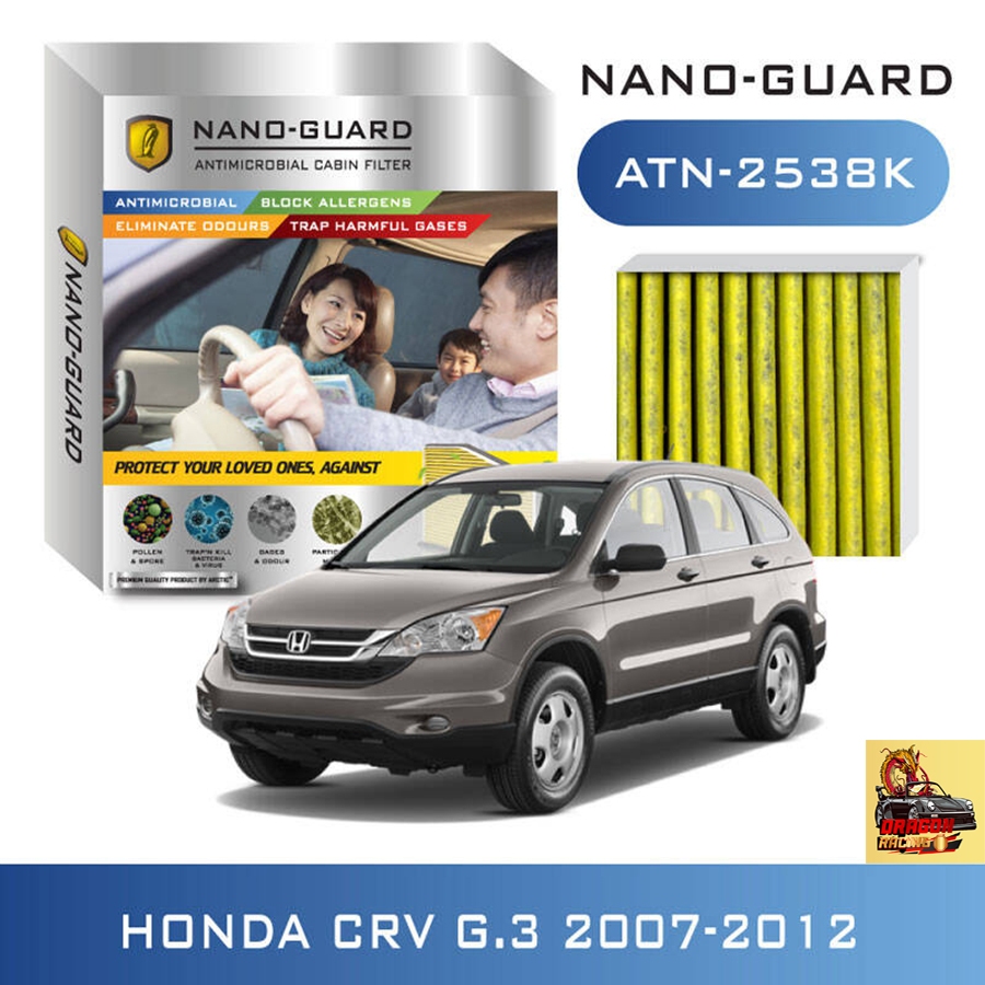 กรองแอร์ Arctic Nano Guard Honda CRV G3