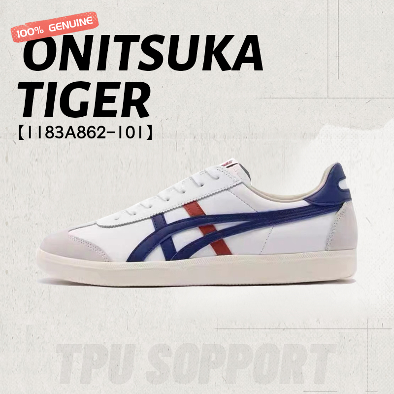 พร้อมส่ง ของแท้100% Onitsuka Tiger 1183A862-101 SNEAKERS
