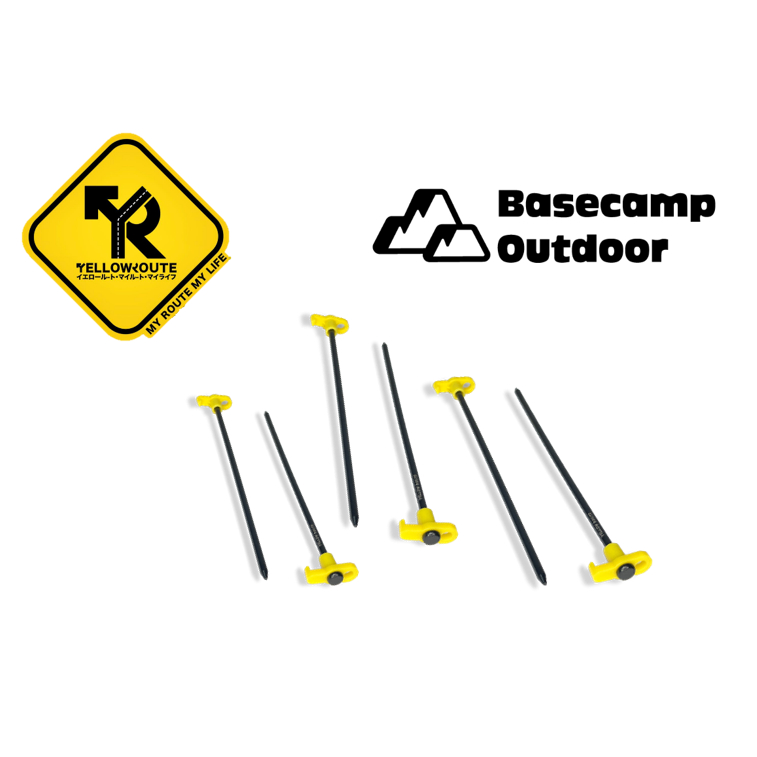 สมอบก Yellow Route Black Yellow Ground Nail 25 cm.
