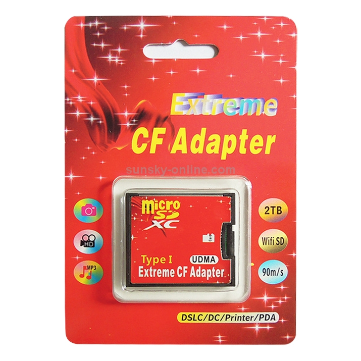 ตัวแปลง SD Card เป็น CF / Micro sd to CF (มีแบบให้เลือก สินค้าส่งจากไทย) ไม่รวมเมม - รูปที่ 6