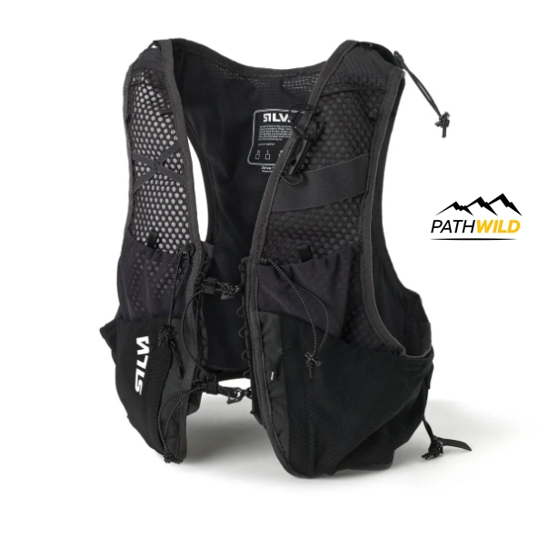 SILVA STRIVE 10 VEST เป้น้ำ Unisex ความจุ 10 ลิตรเหมาะสำหรับการวิ่งเทรลระยะไกล น้ำหนักเบา กระชับตัว 