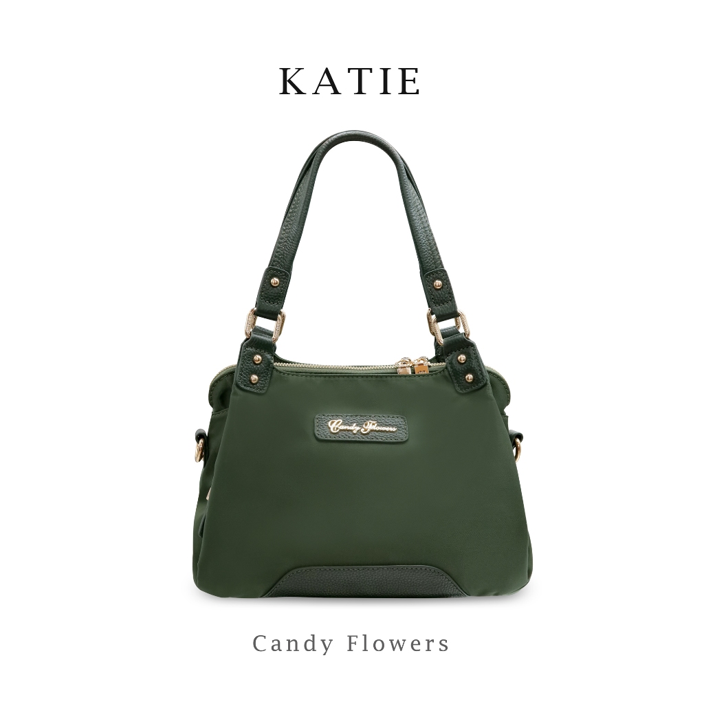 Candy Flowers กระเป๋าสะพาย รุ่น Katie ทรงสวย ดีเทลโดดเด่น และมีน้ำหนักเบา