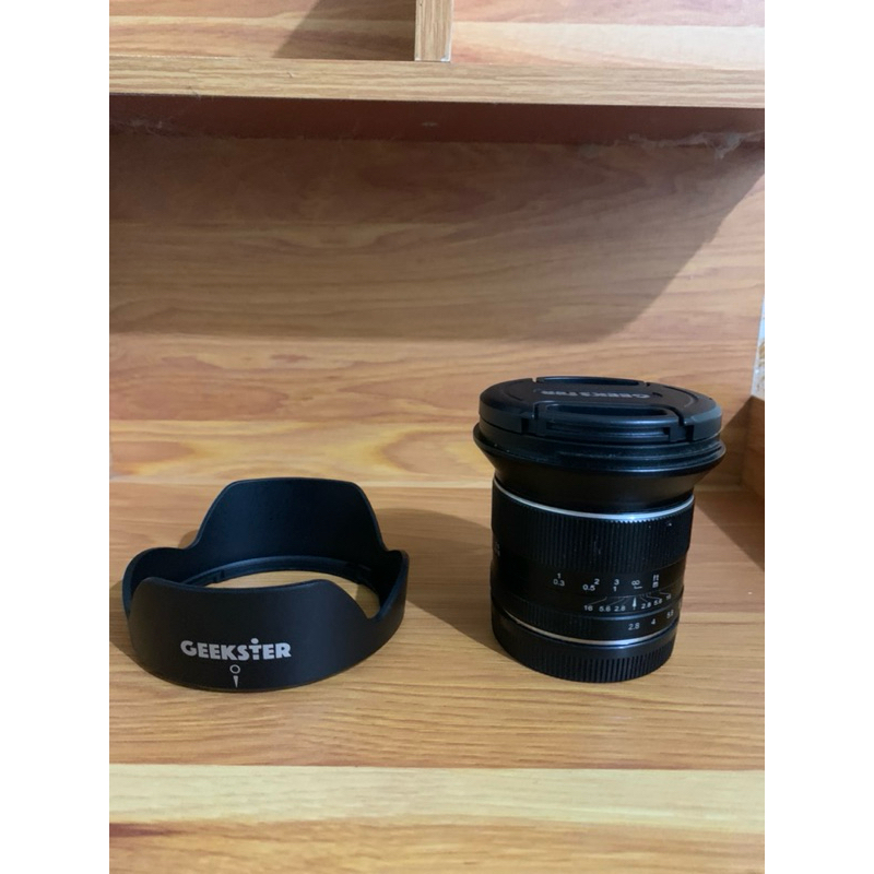 เลนส์ Geekster 12mm f2.8 for cannon eos m