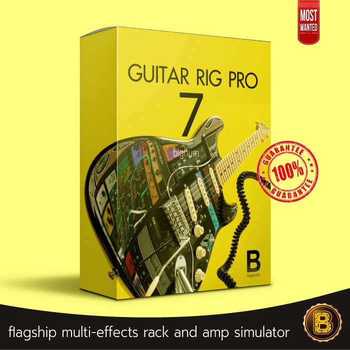 Guitar Rig Pro 7 | 2024 | Vst Effect | software Windows / Mac