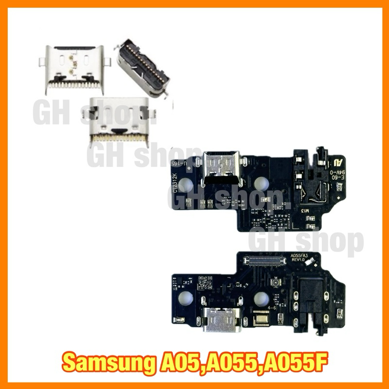 แพรชาร์จ, ตูดชาร์จเปล่า Samsung A05,A055,A055F  งานแท้มีic แผงชุดชาร์จ ก้นชาร์จ หัวชาร์จ