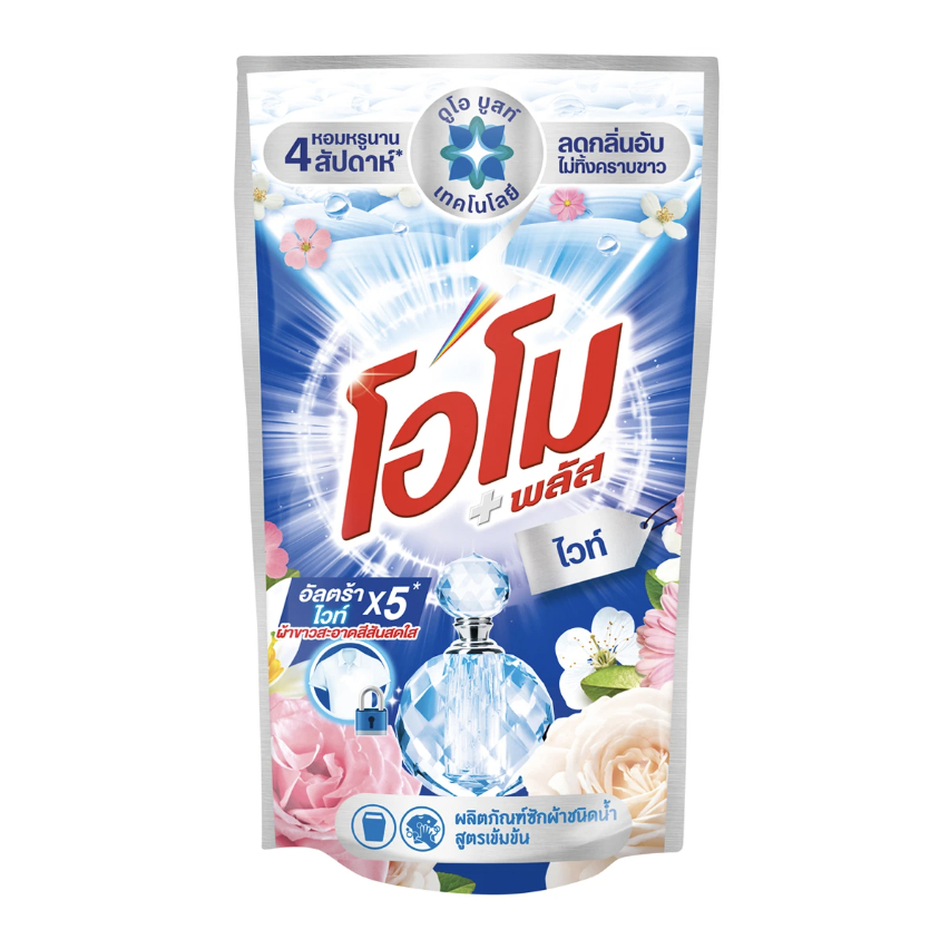 OMO plus white โอโม พลัส ลิควิด ไวท์ ขนาด 700 ml