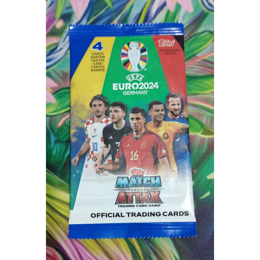 match attax euro 2024 ซองสุ่ม​