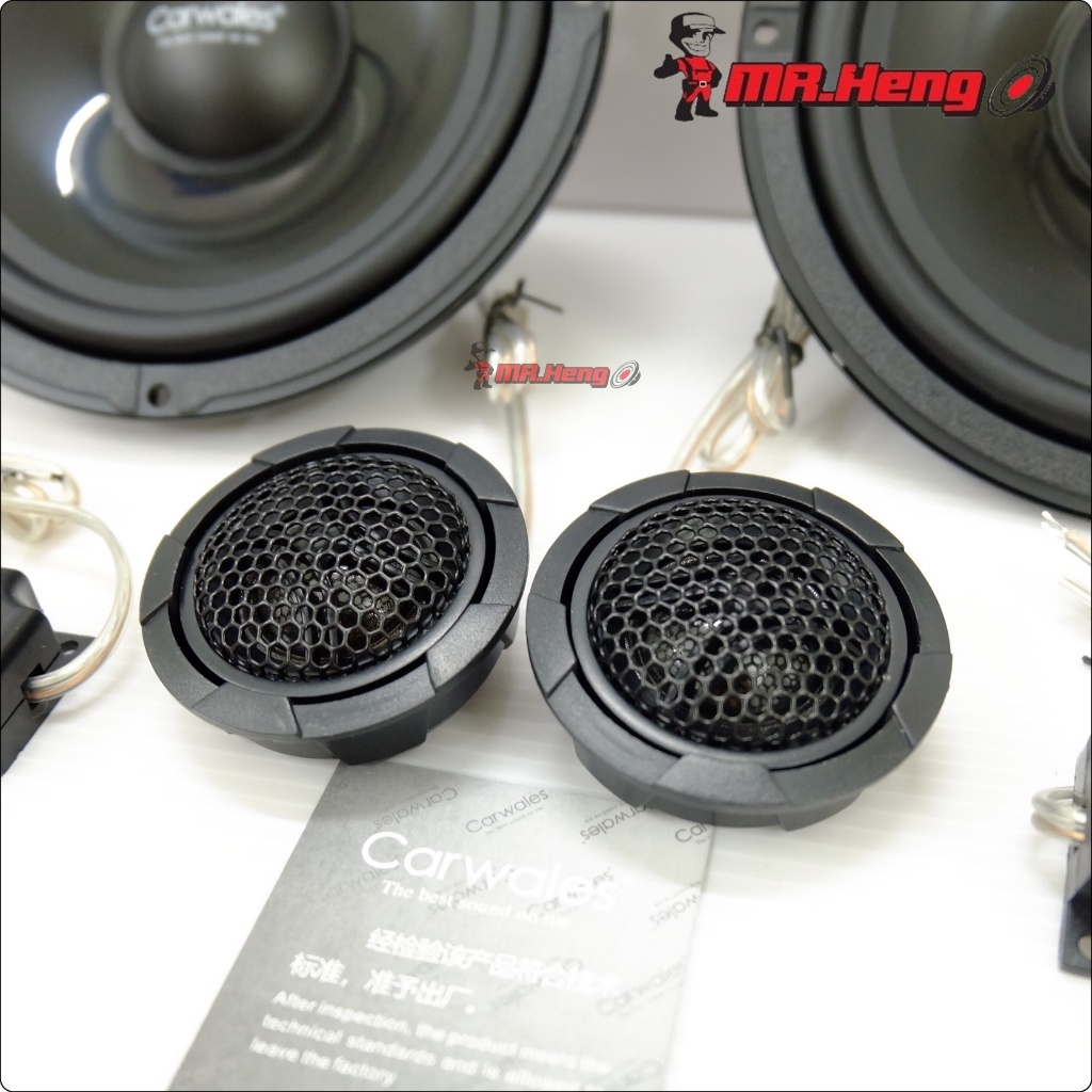 ลำโพง 6.5 นิ้ว CARWALES CL-P5650C แยกชิ้น พร้อมทวิตเตอร์ 1คู่ เน้นคุณภาพของเสียงที่ดีมากขึ้น
