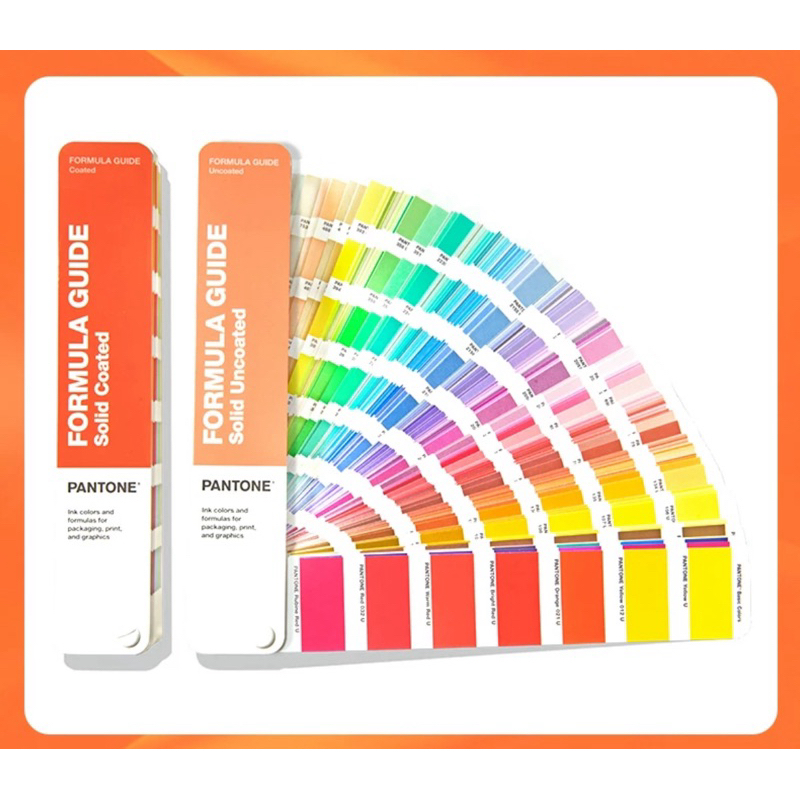 pantone 1 ชุด (2 เล่ม) uncoated+coated GB1601B