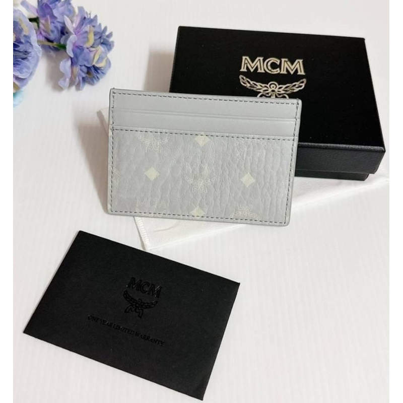 New Mcm card holder สีเทาสีใหม่