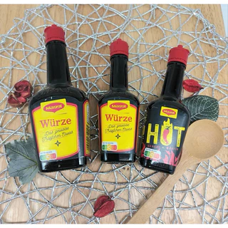 ซอส maggi würze และ maggi hot ซอส ปรุงรส แมกกี้ สูตร เยอรมัน ไม่ใช่ไทย 2รสชาติ