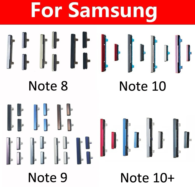 สวิตช์ข้าง ซัมซุง Note8 / Note9 / Note10 สวิตช์ข้างนอก ปิด/เปิด-เพิ่มเสียงลดเสียง
