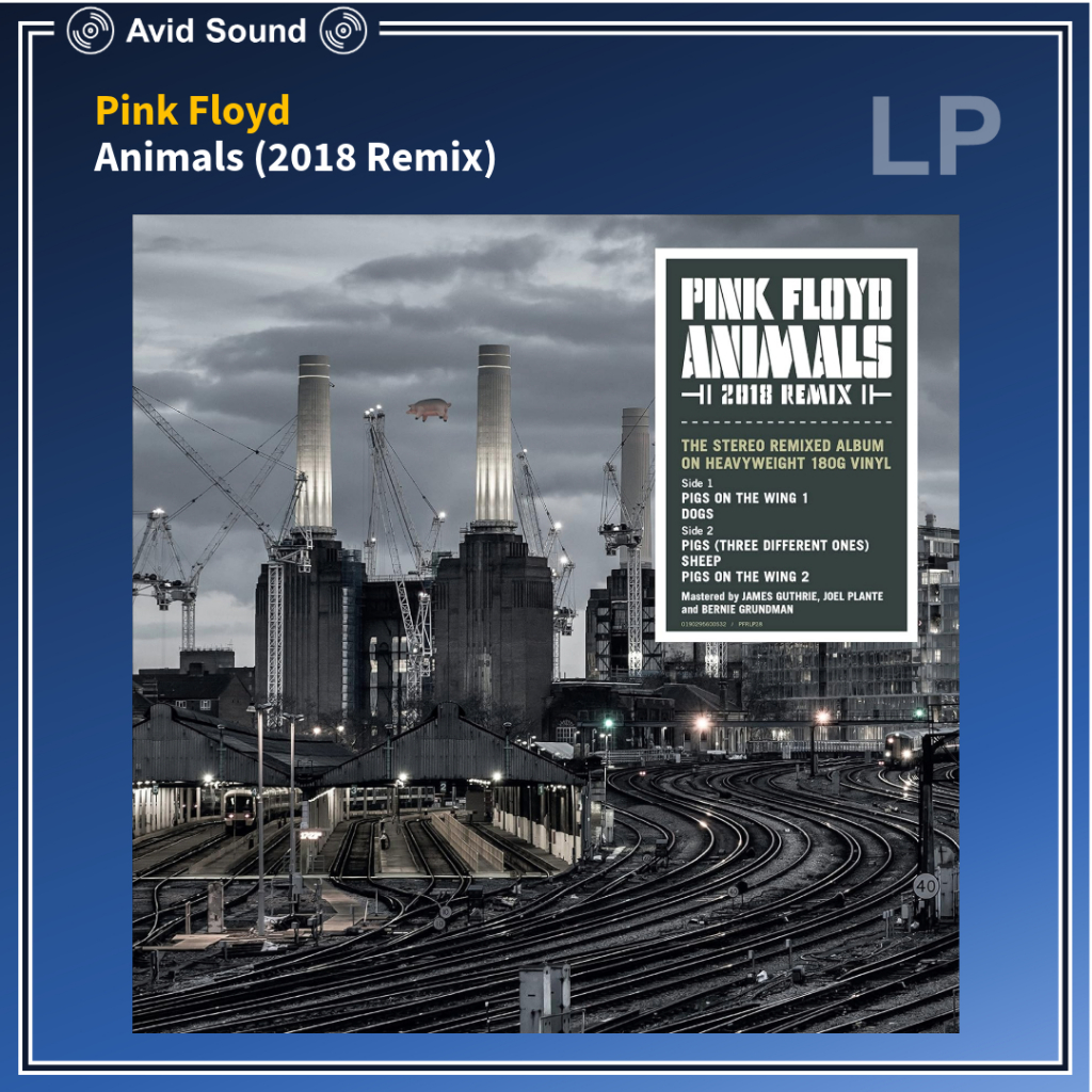 แผ่นเสียง Pink Floyd Animals (2018 Remix) ใหม่ ซีล Vinyl LP