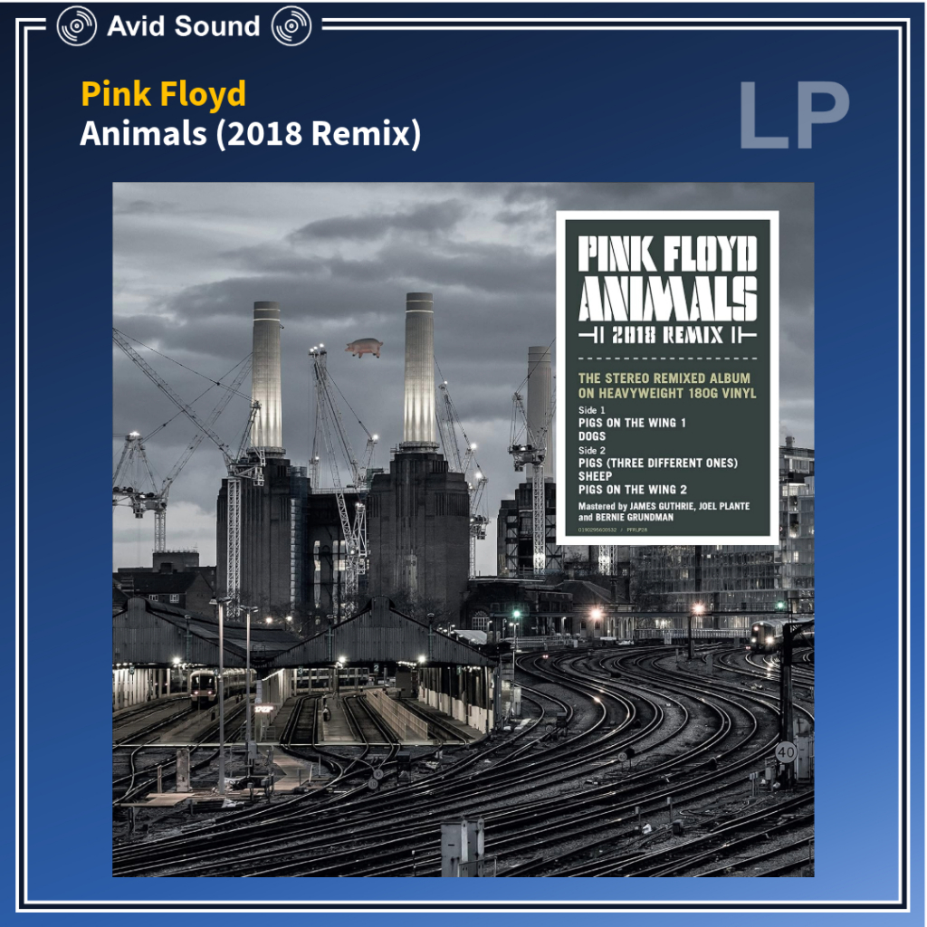 [ ออก E-Tax ได้ ] แผ่นเสียง Pink Floyd Animals (2018 Remix) ใหม่ ซีล Vinyl LP