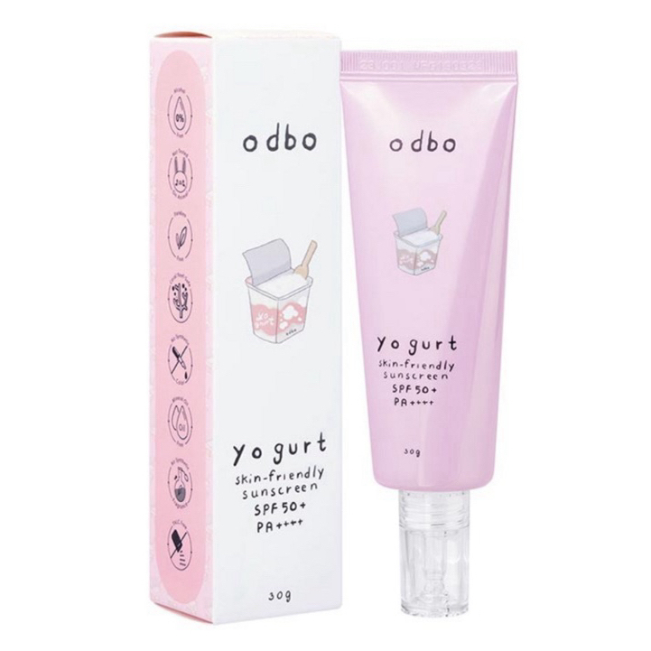 ( หลอด ) กันแดดโยเกิร์ต odbo Yogurt Skin-friendly Sunscreen SPF50+PA++++